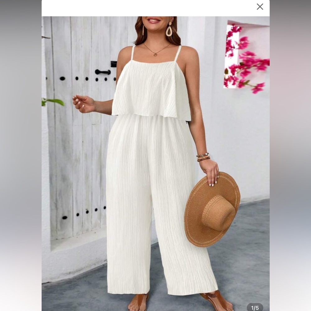 Elegant White Jumpsuit
